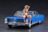 Hasegawa SP424-52224 1966 American Coupe Type P w/Blond Girl's Figure 1/24